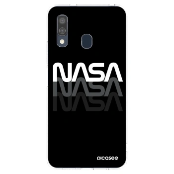 Picasee husă transparentă din silicon pentru Samsung Galaxy A40 A405F - NASA Triple