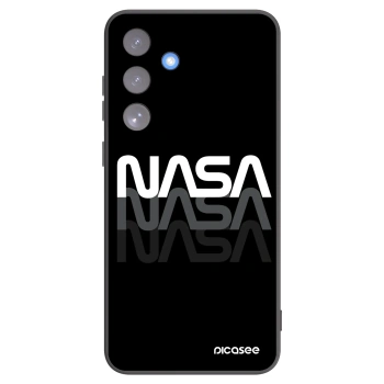 Picasee husă neagră din silicon pentru Samsung Galaxy S25 FE 5G - NASA Triple