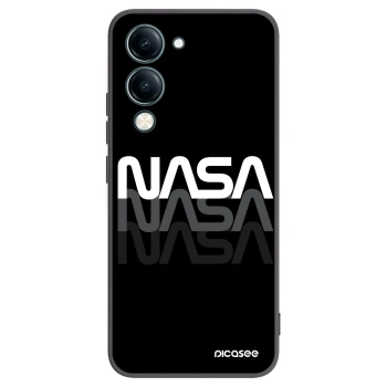 Picasee husă neagră din silicon pentru Vivo Y29s 5G - NASA Triple