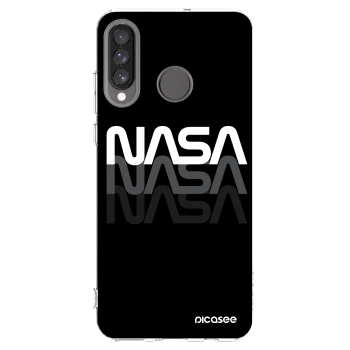 Picasee husă transparentă din silicon pentru Huawei P30 Lite - NASA Triple