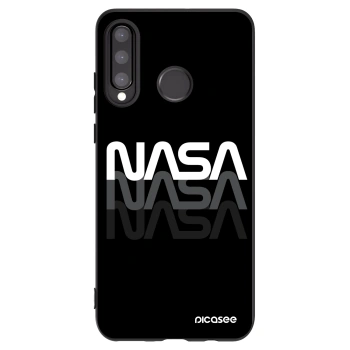 Picasee husă neagră din silicon pentru Huawei P30 Lite - NASA Triple