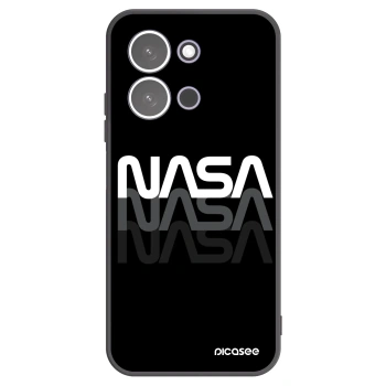 Picasee husă neagră din silicon pentru Xiaomi Redmi 15C 5G - NASA Triple