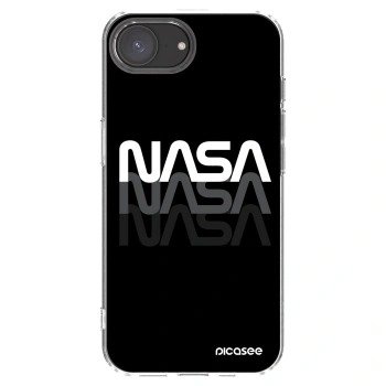 Picasee husă transparentă din silicon pentru Apple iPhone 17e - NASA Triple