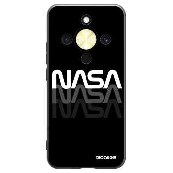 Picasee husă neagră din silicon pentru Honor Magic8 Lite 5G - NASA Triple