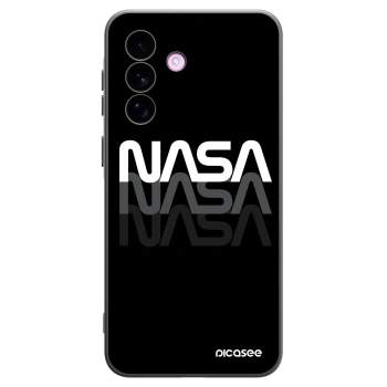Picasee husă neagră din silicon pentru Samsung Galaxy A57 5G - NASA Triple