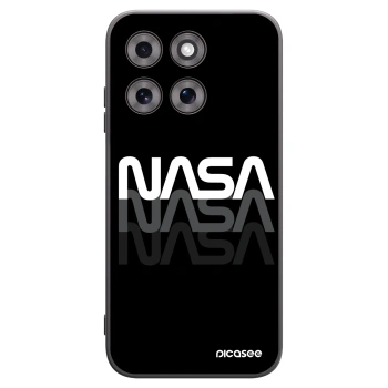 Picasee husă neagră din silicon pentru Motorola Moto G77 - NASA Triple