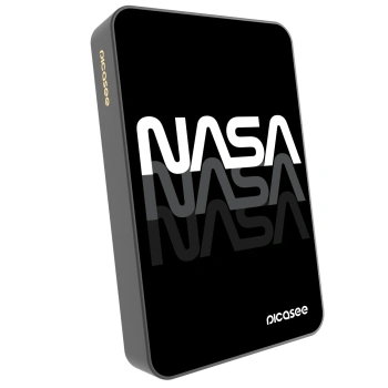 Picasee Powerbank cu MagSafe 10 000 mAh Gri - NASA Triple