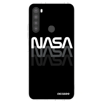 Picasee husă transparentă din silicon pentru Xiaomi Redmi Note 8 - NASA Triple