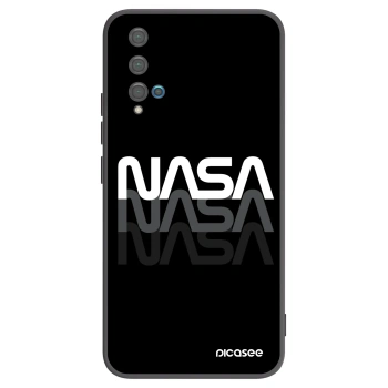 Picasee husă neagră din silicon pentru Huawei Nova 5T - NASA Triple