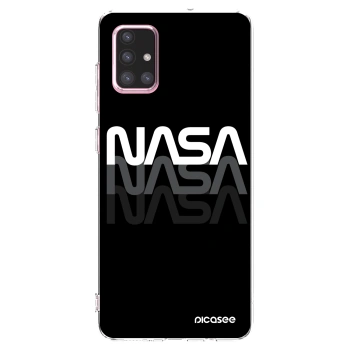 Picasee husă transparentă din silicon pentru Samsung Galaxy A71 A715F - NASA Triple