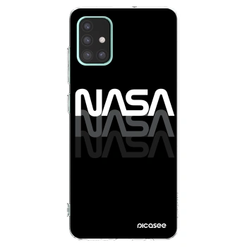 Picasee husă transparentă din silicon pentru Samsung Galaxy A51 A515F - NASA Triple