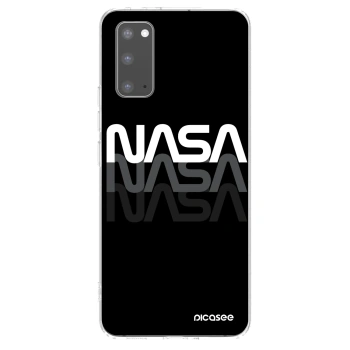Picasee husă transparentă din silicon pentru Samsung Galaxy S20 G980F - NASA Triple