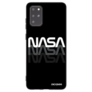 Picasee husă neagră din silicon pentru Samsung Galaxy S20+ G985F - NASA Triple