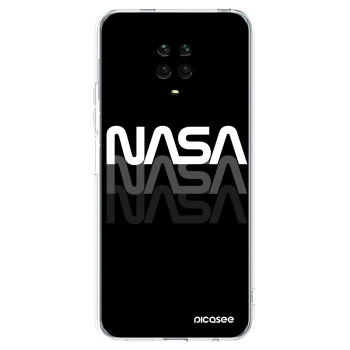 Picasee husă transparentă din silicon pentru Xiaomi Redmi Note 9 Pro - NASA Triple