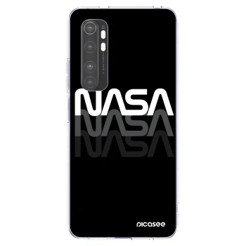 Picasee husă transparentă din silicon pentru Xiaomi Mi Note 10 Lite - NASA Triple
