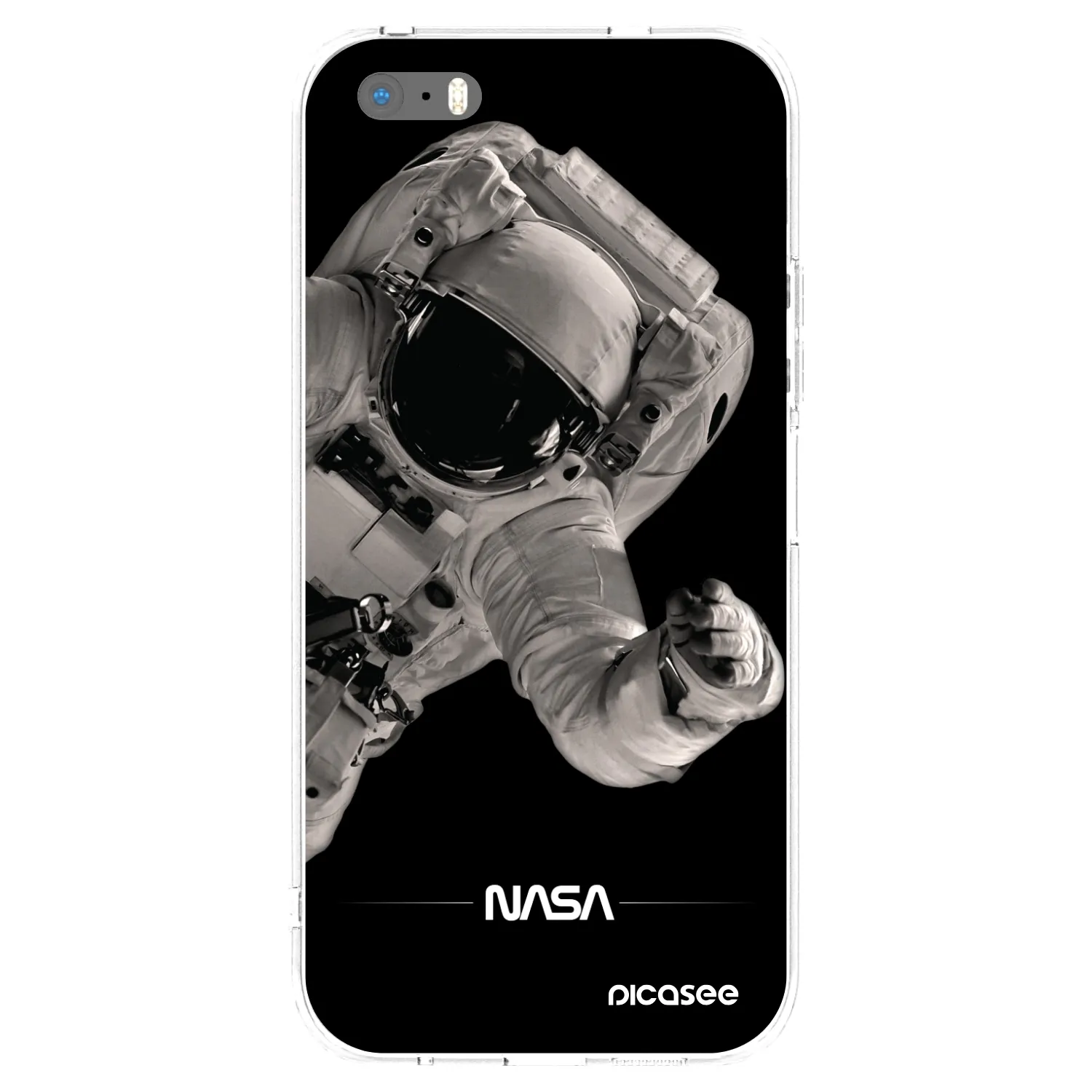 Picasee husă transparentă din silicon pentru Apple iPhone 5/5S/SE - Astronaut Big