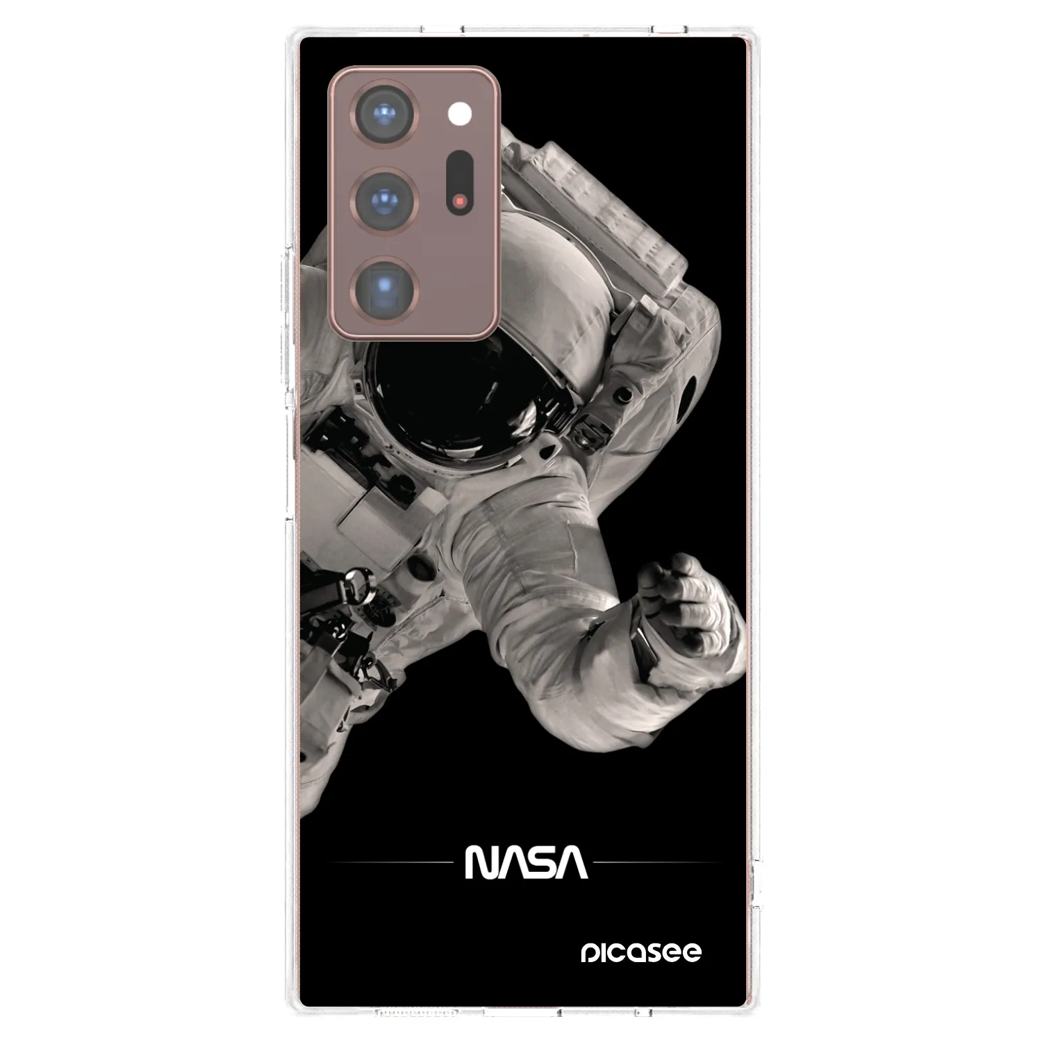 Picasee husă transparentă din silicon pentru Samsung Galaxy Note 20 Ultra - Astronaut Big