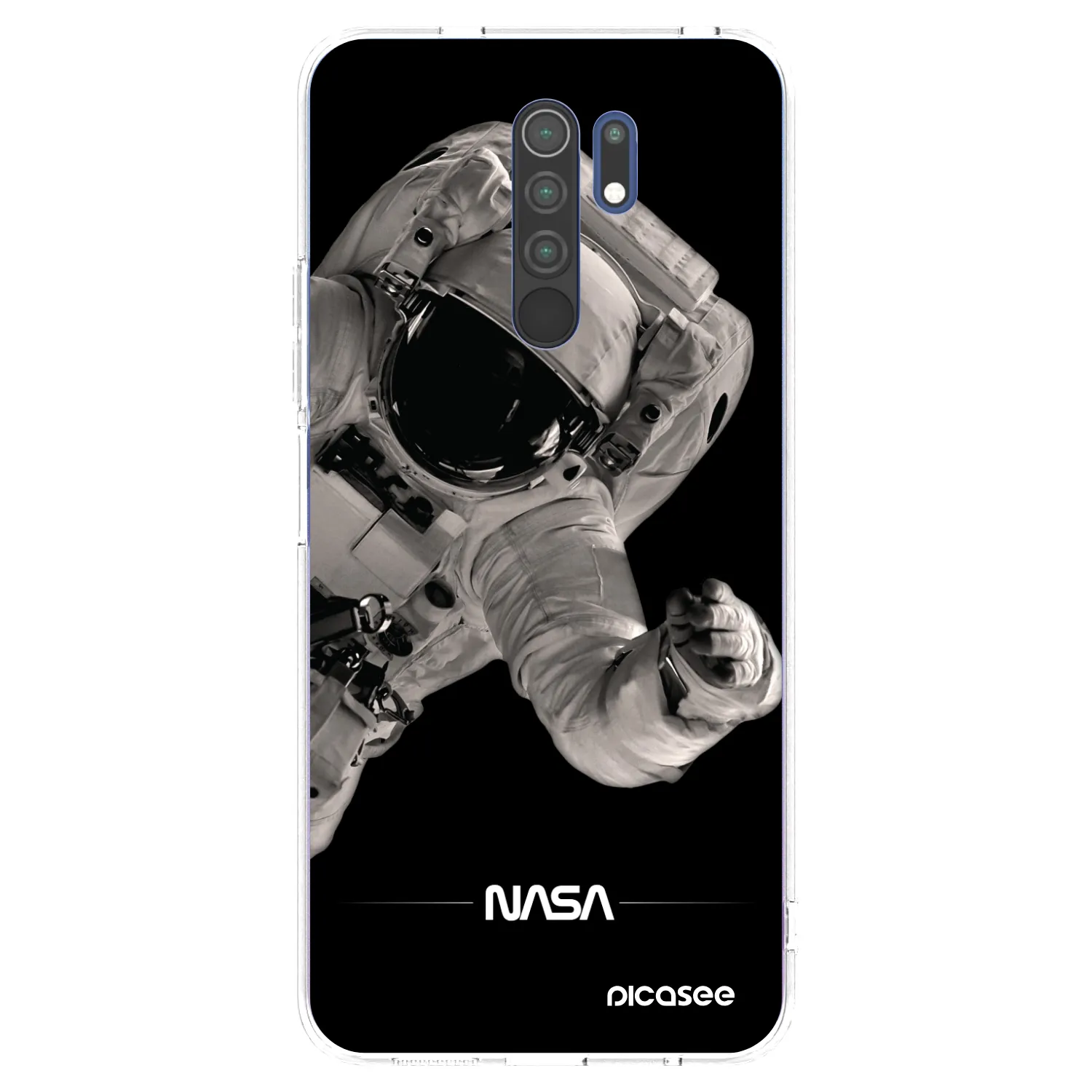 Picasee husă transparentă din silicon pentru Xiaomi Redmi 9 - Astronaut Big