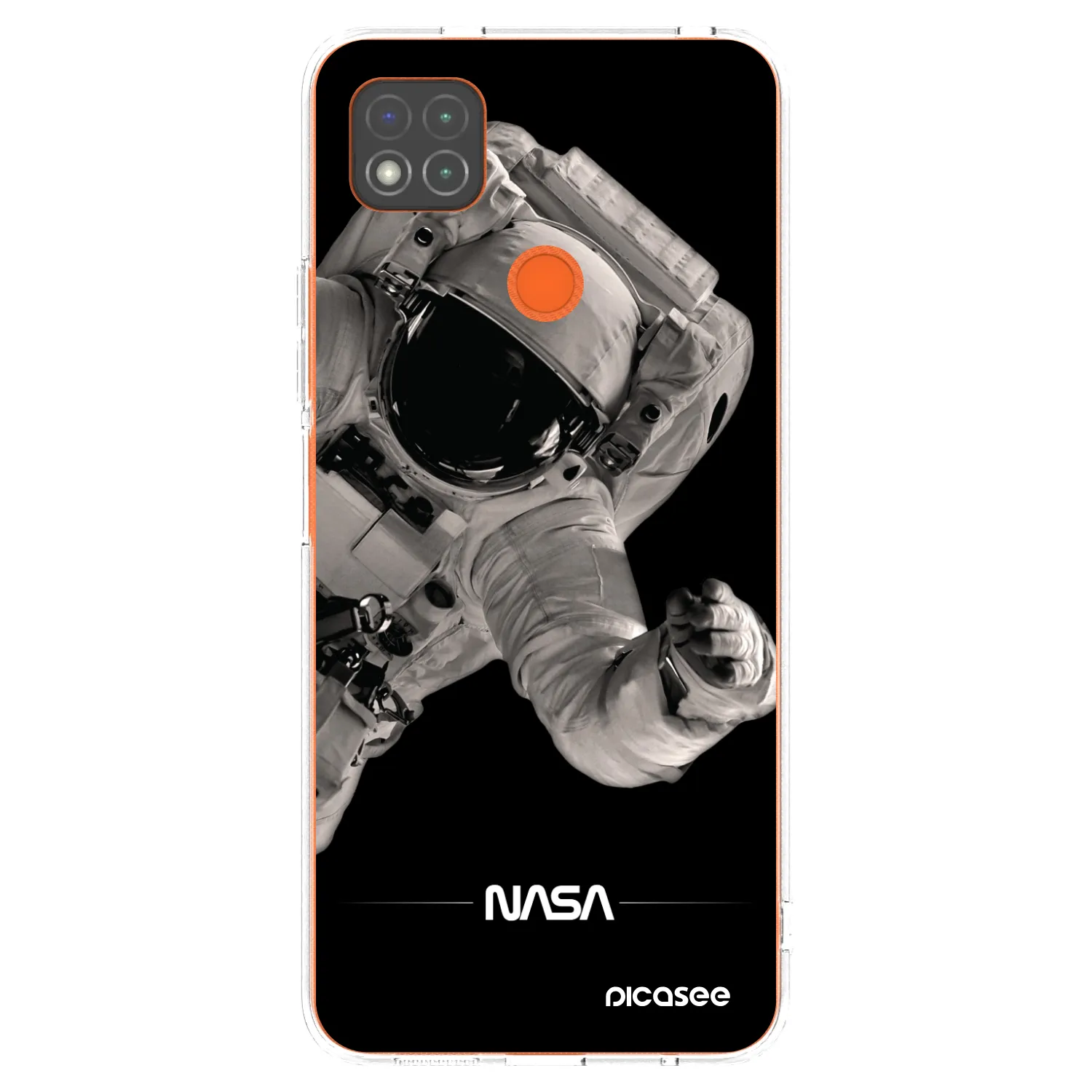 Picasee husă transparentă din silicon pentru Xiaomi Redmi 9C - Astronaut Big