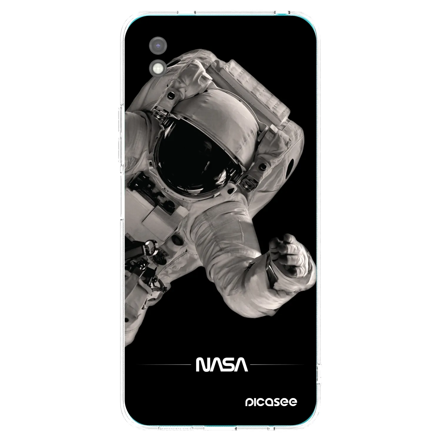 Picasee husă neagră din silicon pentru Xiaomi Redmi 9A - Astronaut Big