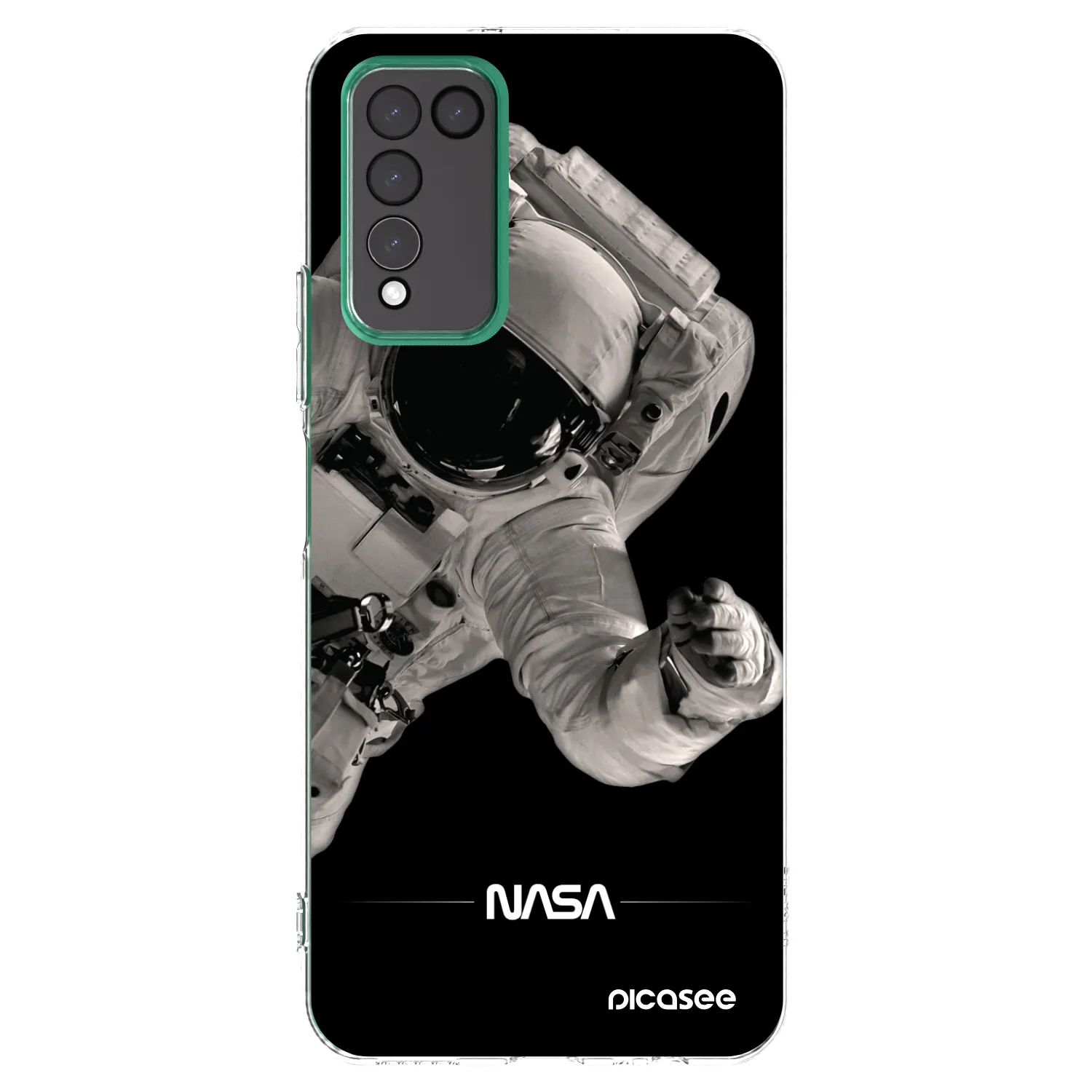 Picasee husă transparentă din silicon pentru Honor 10X Lite - Astronaut Big