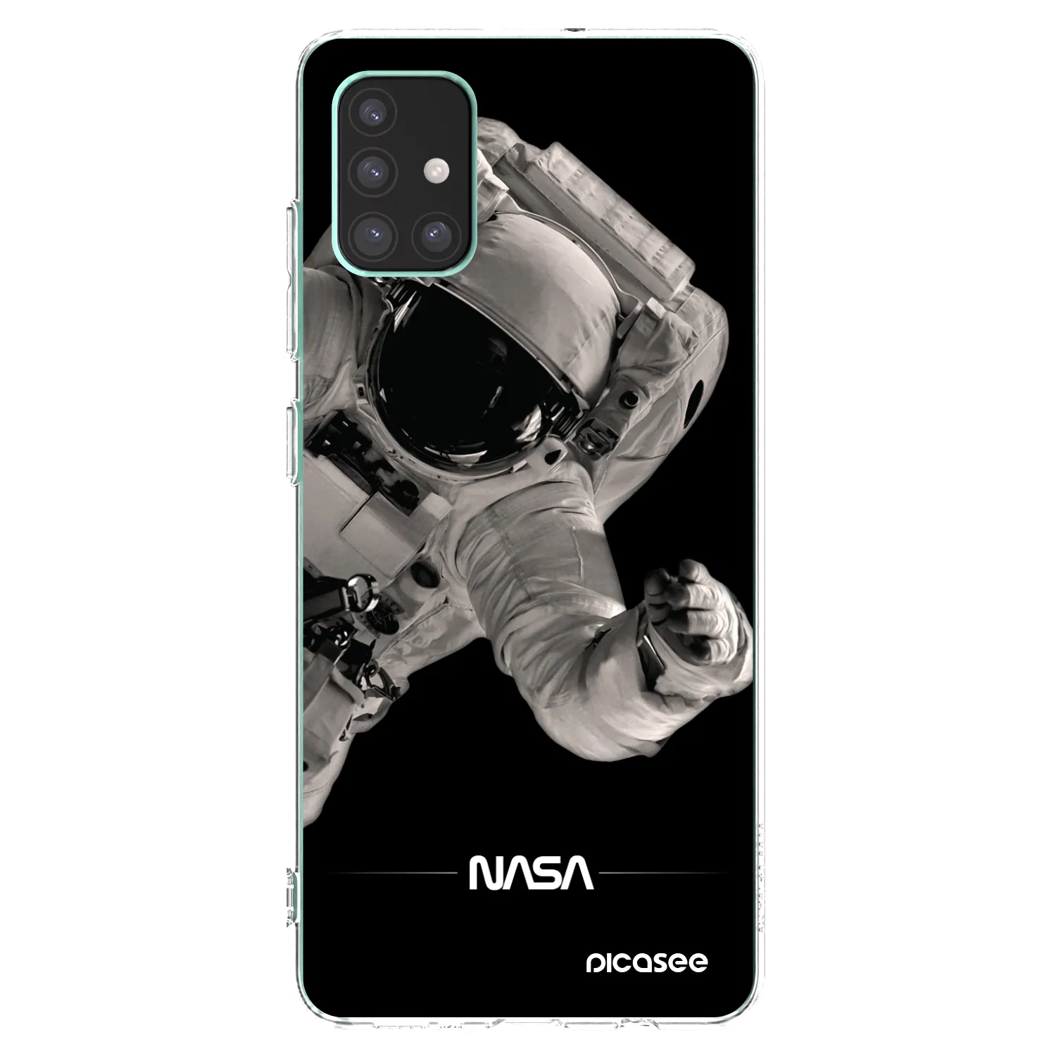 Picasee husă transparentă din silicon pentru Samsung Galaxy M51 M515F - Astronaut Big