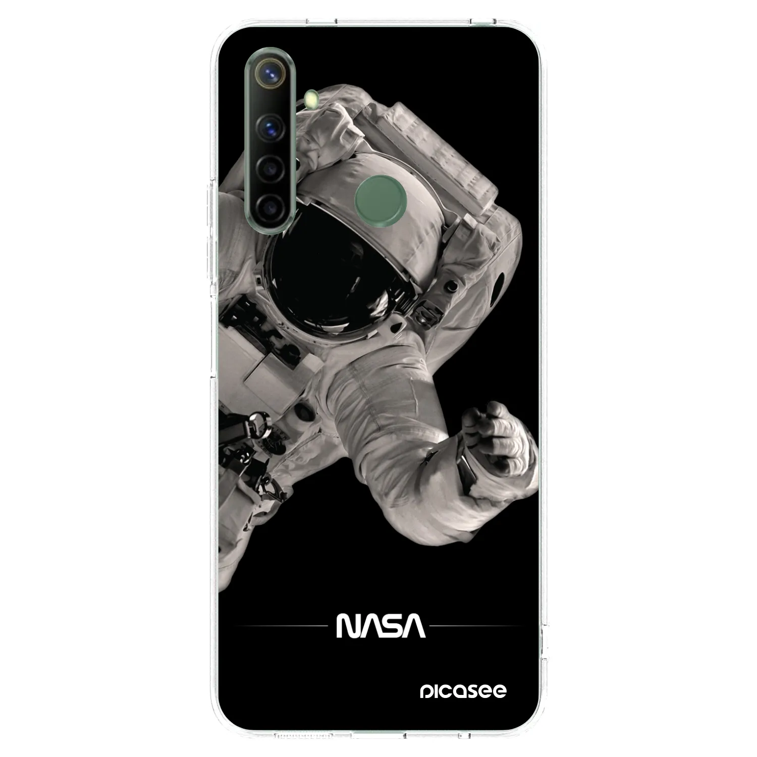 Picasee husă transparentă din silicon pentru Realme 6i - Astronaut Big