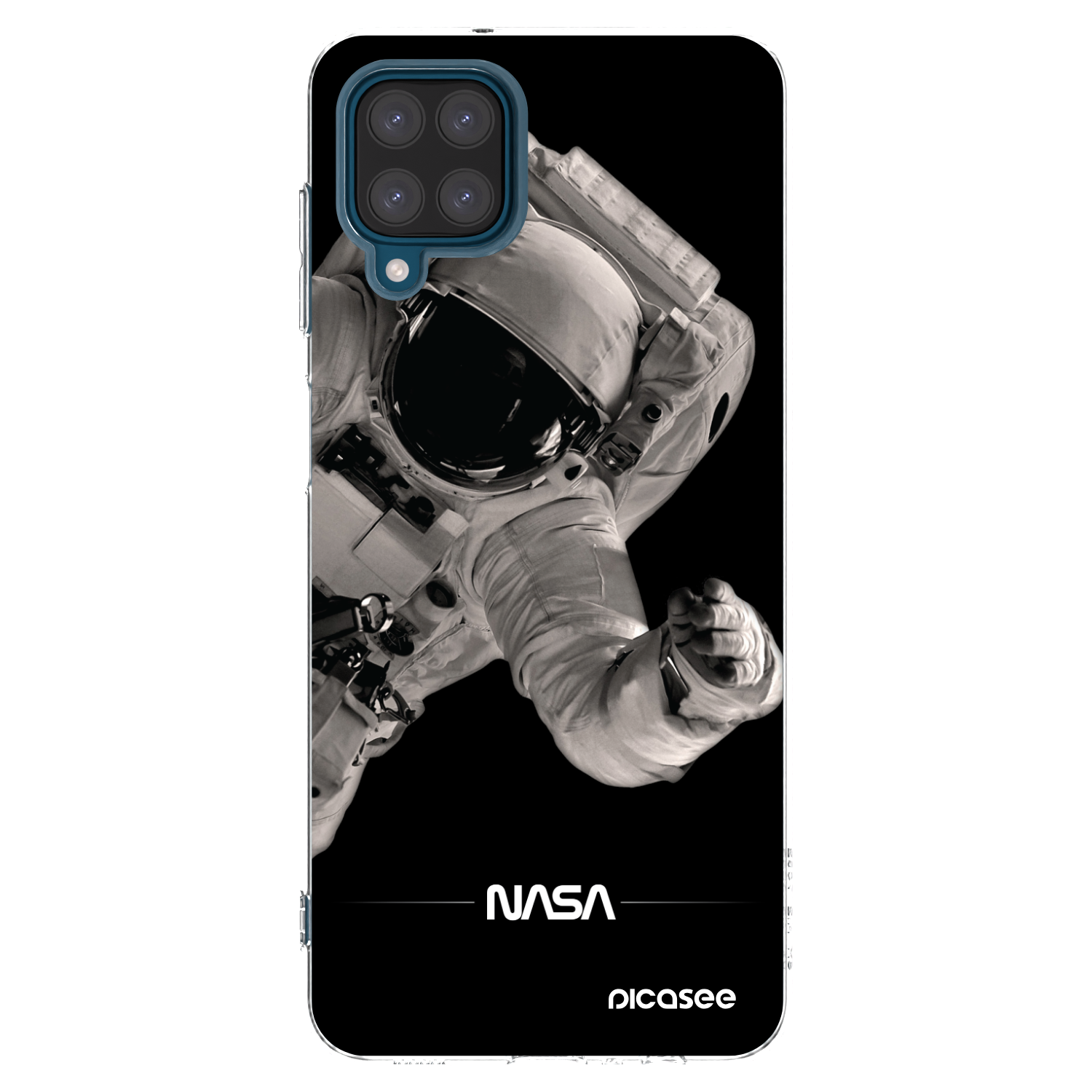 Picasee husă transparentă din silicon pentru Samsung Galaxy A12 A125F - Astronaut Big