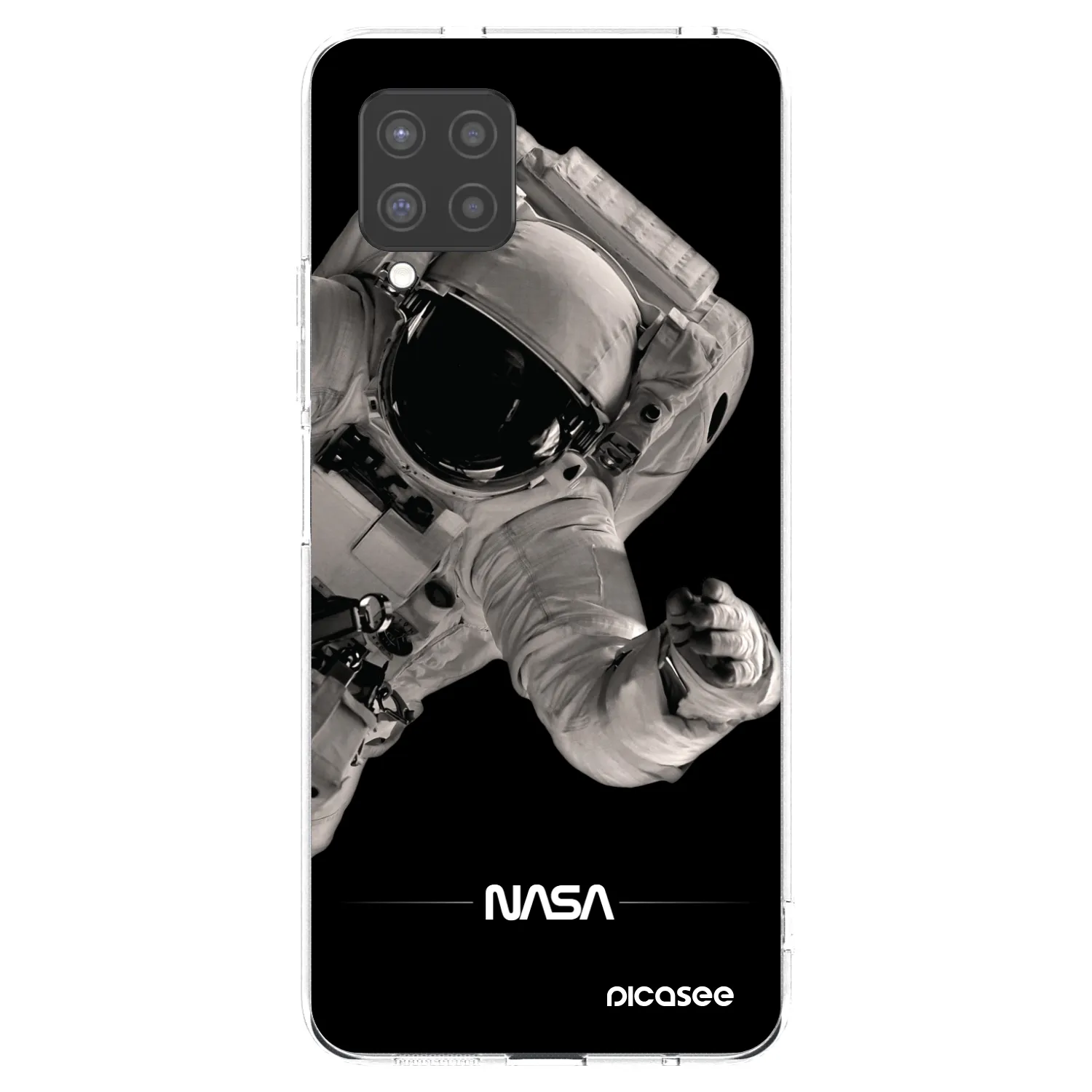 Picasee husă transparentă din silicon pentru Samsung Galaxy A42 A426B - Astronaut Big