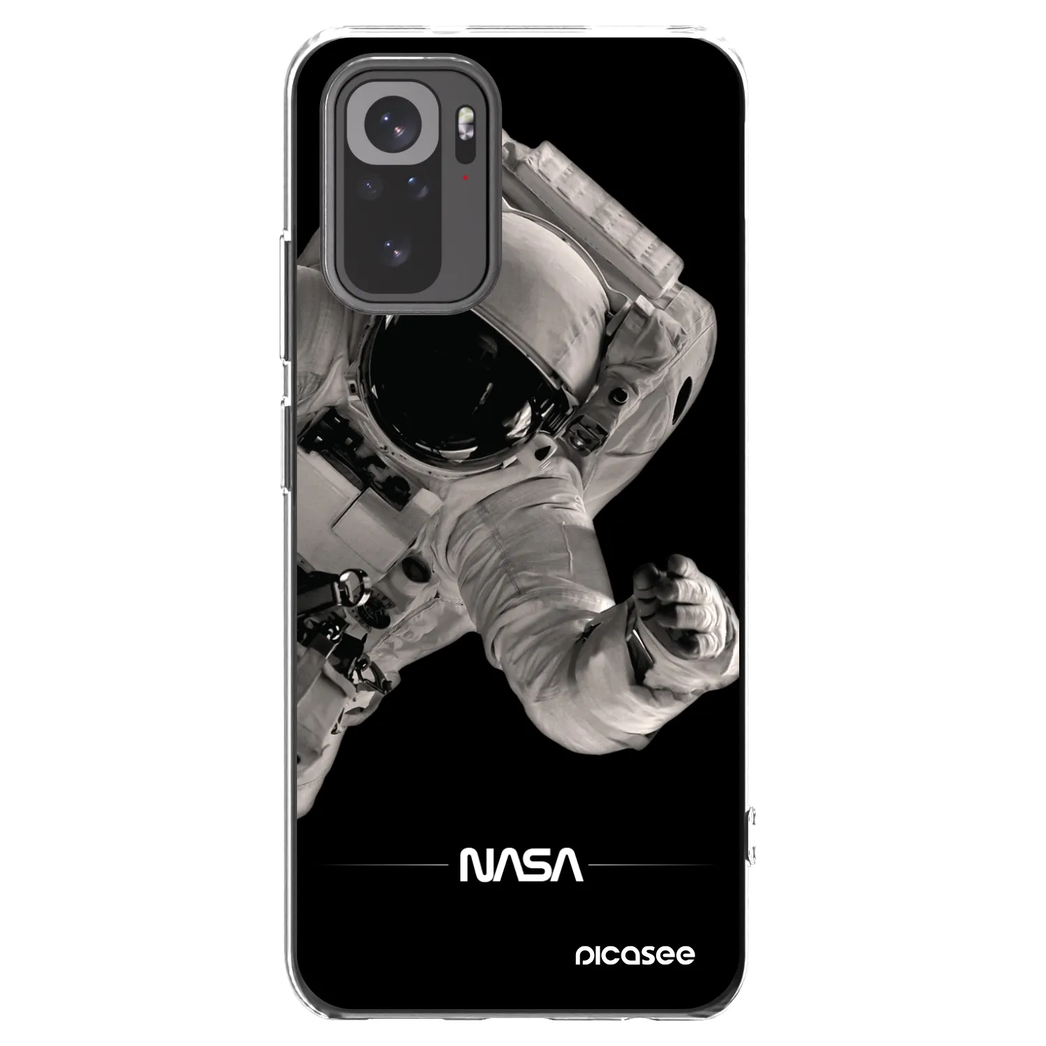 Picasee husă transparentă din silicon pentru Xiaomi Redmi Note 10S - Astronaut Big