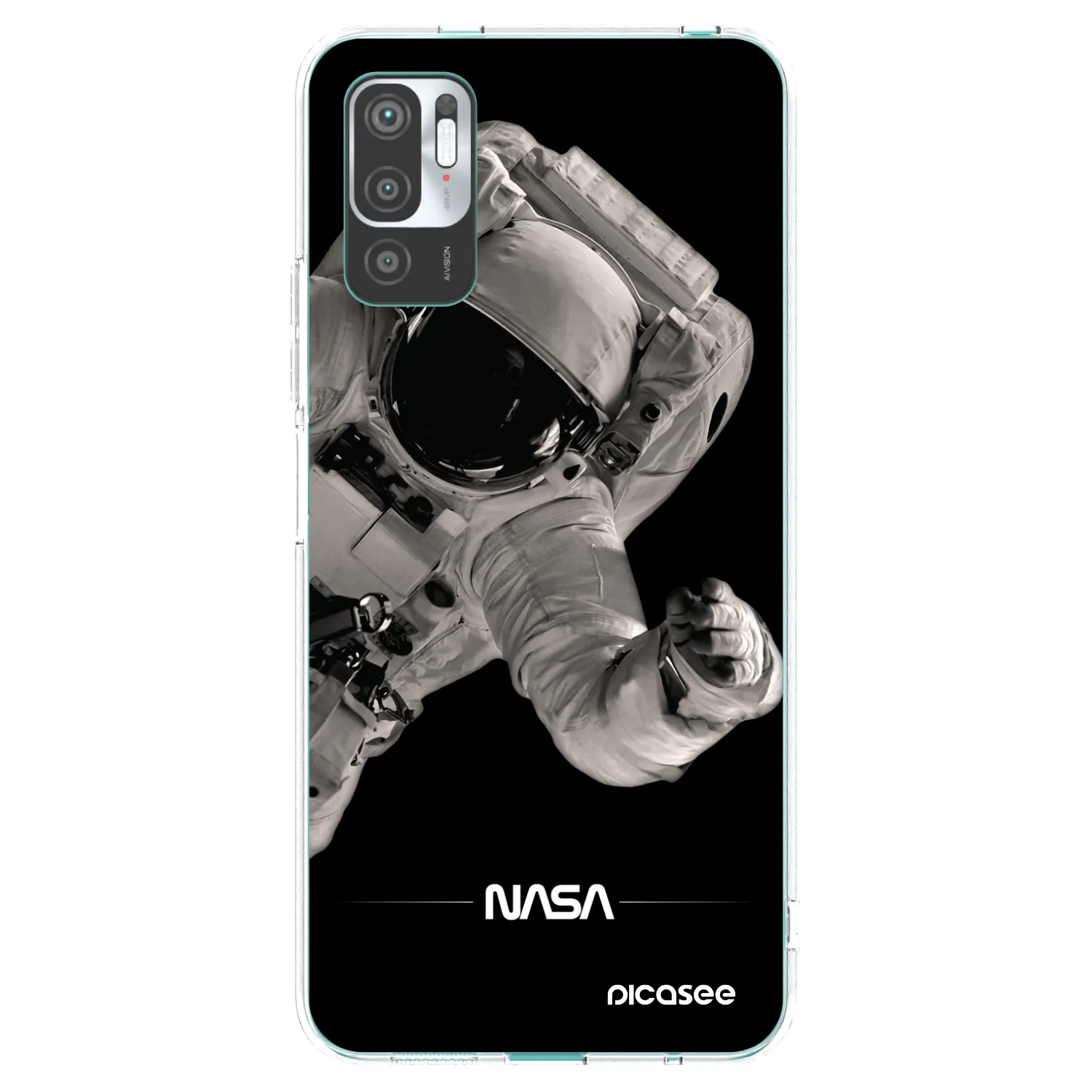 Picasee husă transparentă din silicon pentru Xiaomi Redmi Note 10 5G - Astronaut Big