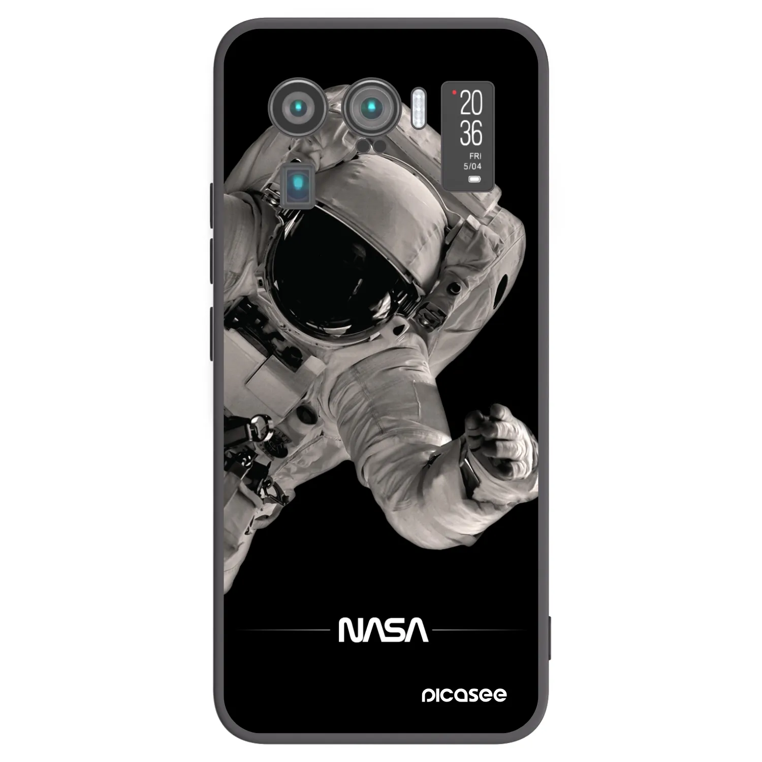 Picasee husă neagră din silicon pentru Xiaomi Mi 11 Ultra - Astronaut Big