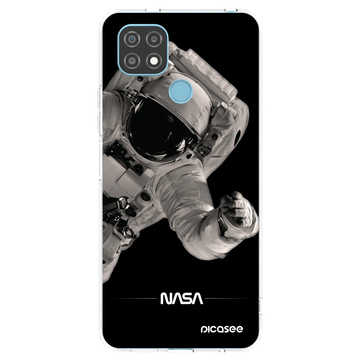 Picasee husă transparentă din silicon pentru Realme C21 - Astronaut Big