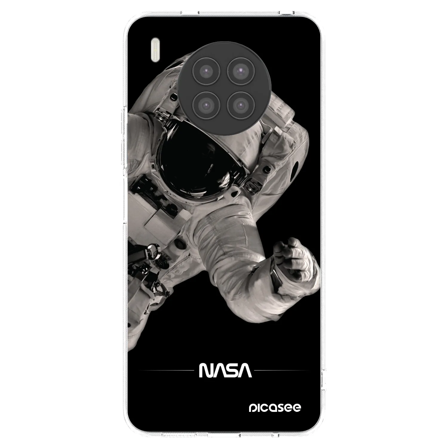 Picasee husă transparentă din silicon pentru Huawei Nova 8i - Astronaut Big