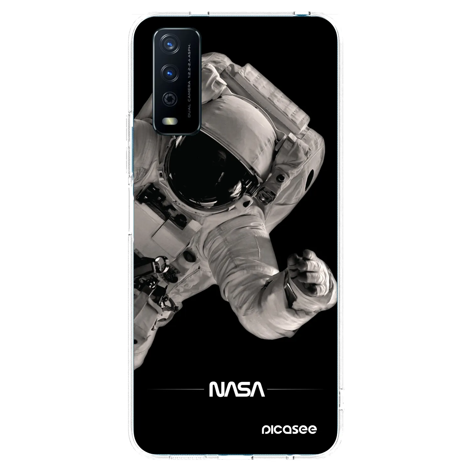 Picasee husă transparentă din silicon pentru Vivo Y11s - Astronaut Big
