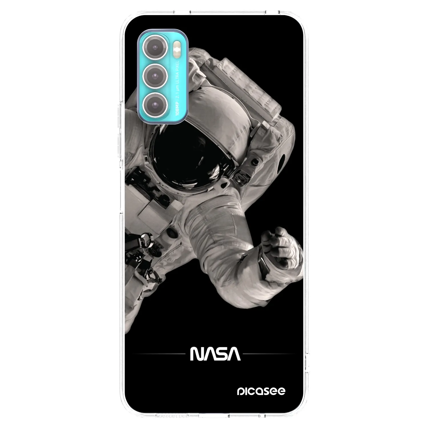 Picasee husă transparentă din silicon pentru Motorola Moto G60 - Astronaut Big