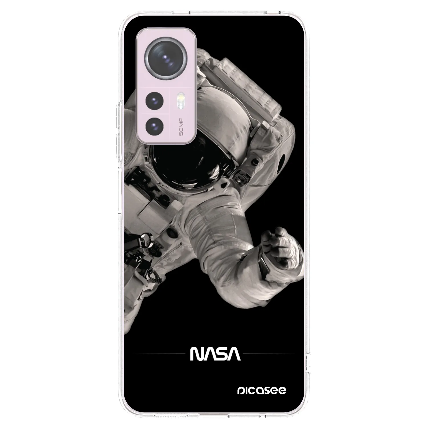 Picasee husă transparentă din silicon pentru Xiaomi 12 - Astronaut Big