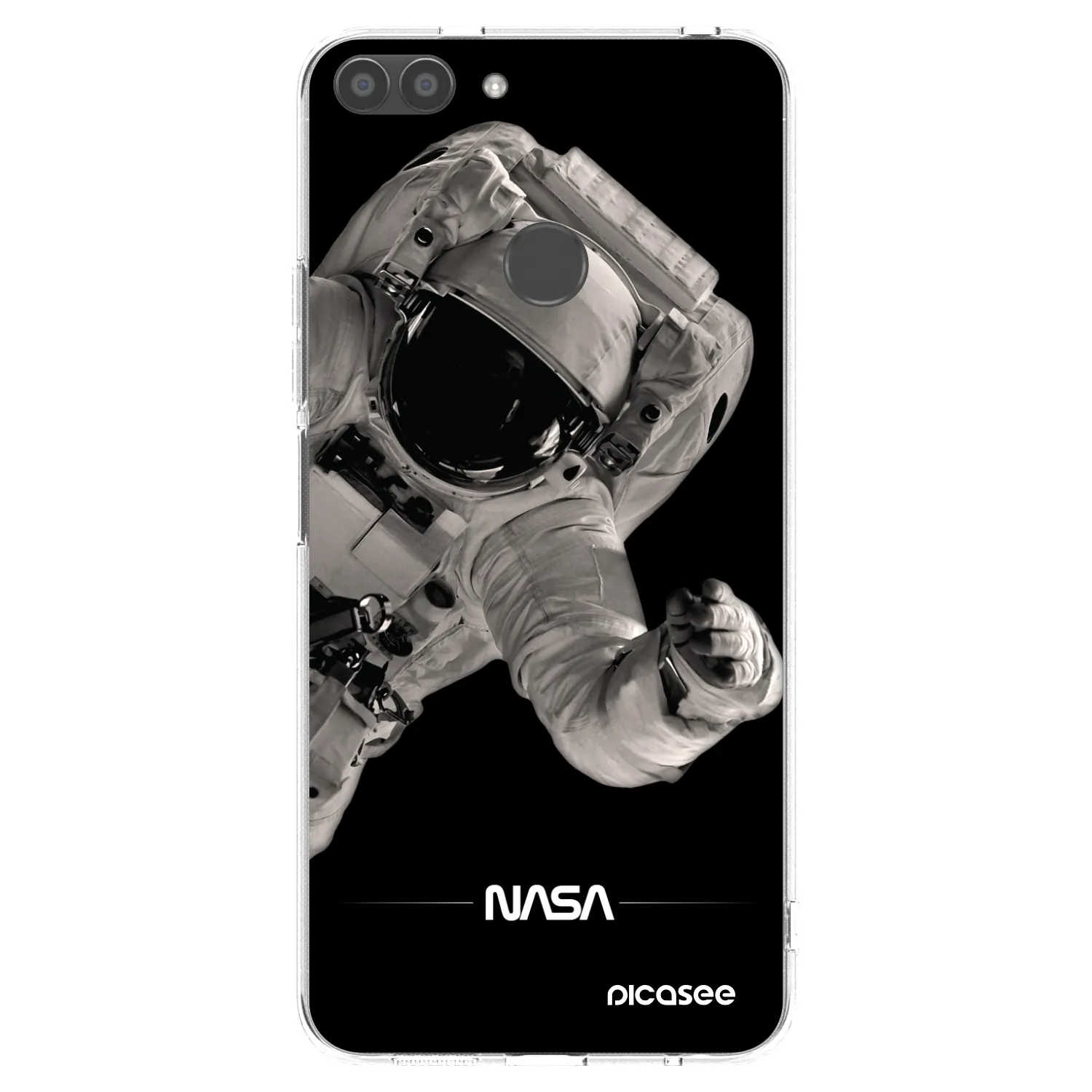 Picasee husă transparentă din silicon pentru Huawei P Smart - Astronaut Big