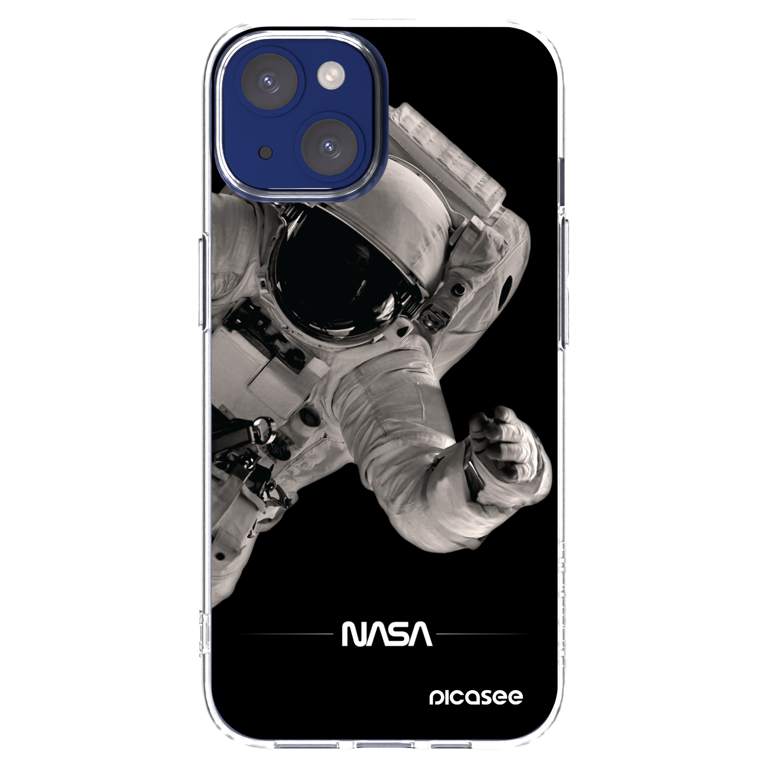 Picasee husă transparentă din silicon pentru Apple iPhone 14 - Astronaut Big