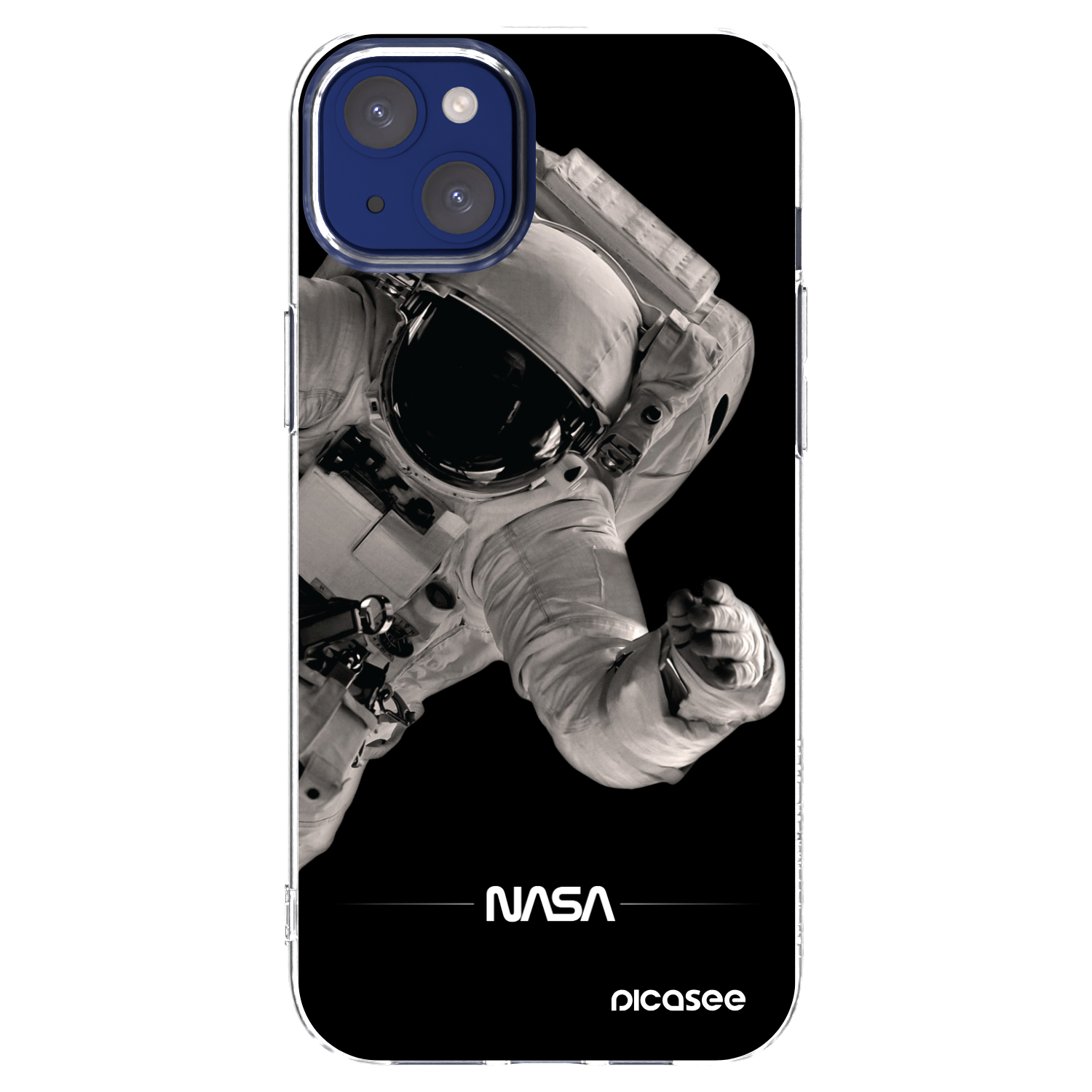 Picasee husă transparentă din silicon pentru Apple iPhone 14 Plus - Astronaut Big