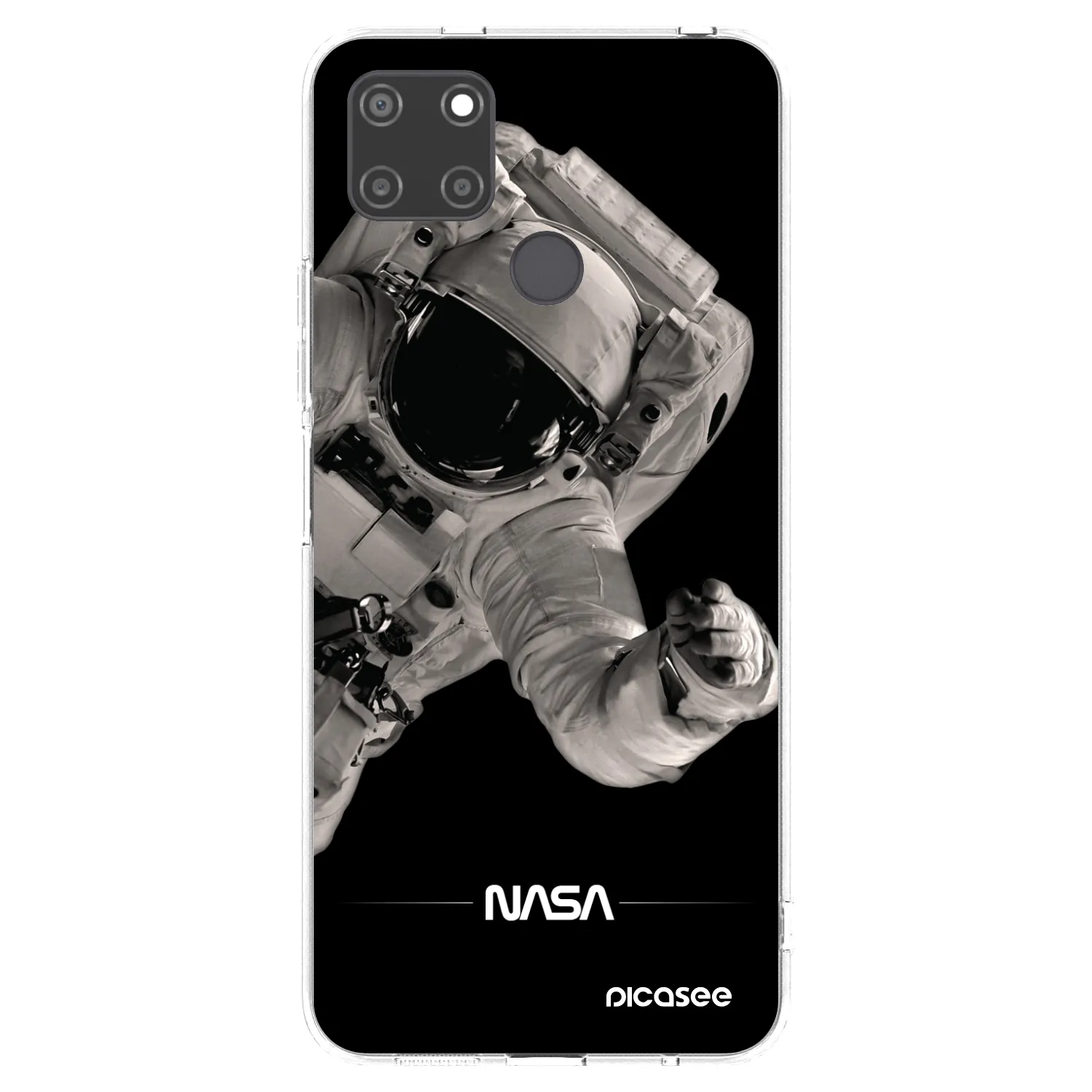 Picasee husă transparentă din silicon pentru Realme C21Y - Astronaut Big