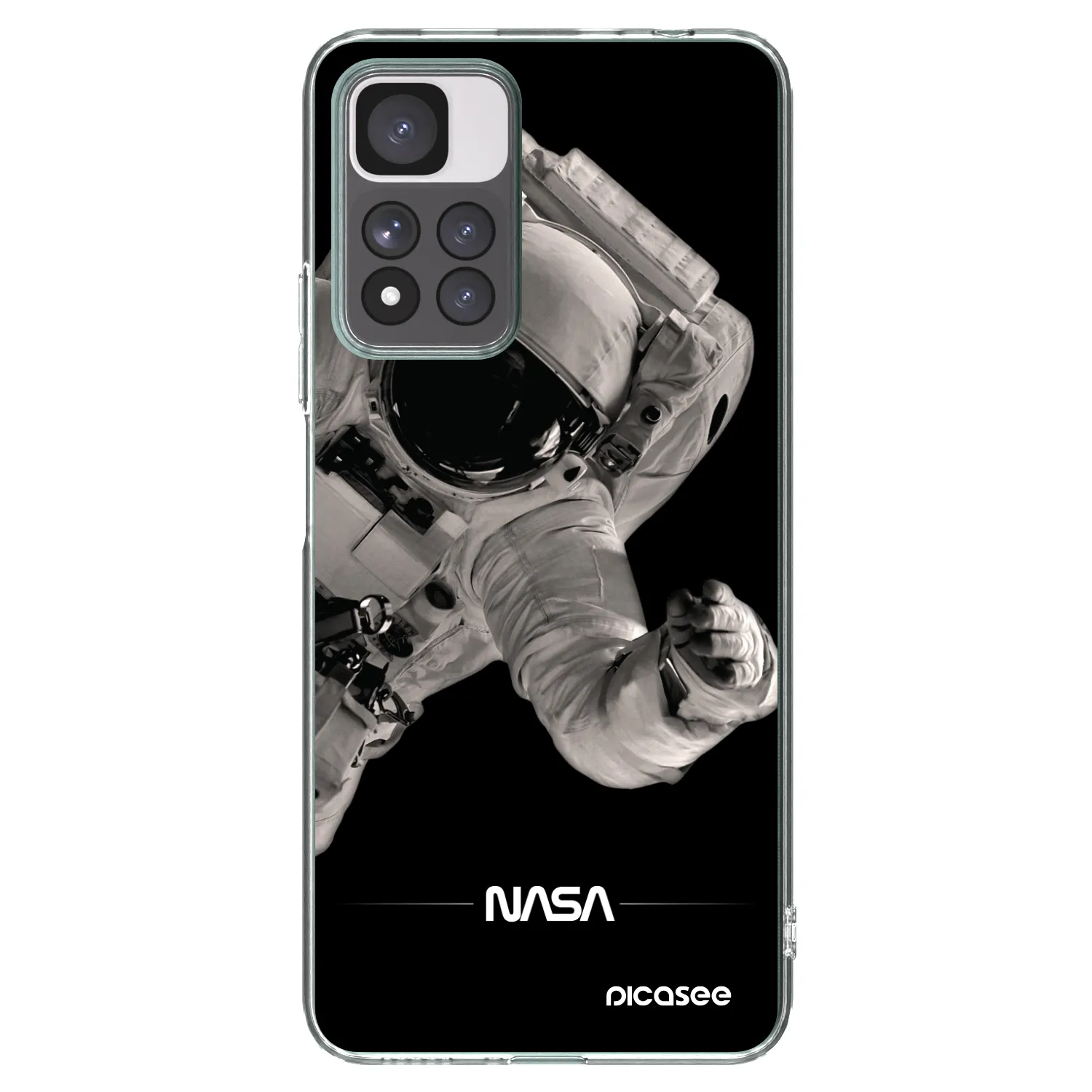 Picasee husă transparentă din silicon pentru Xiaomi Redmi Note 11 Pro+ 5G - Astronaut Big