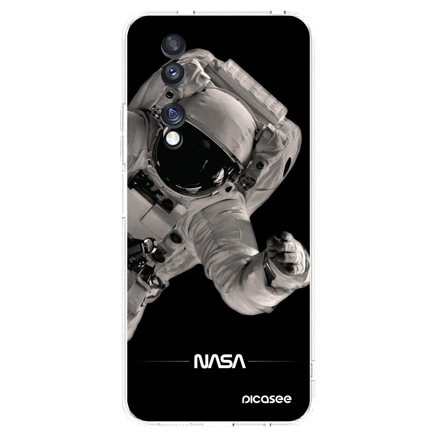Picasee husă transparentă din silicon pentru Honor 70 - Astronaut Big