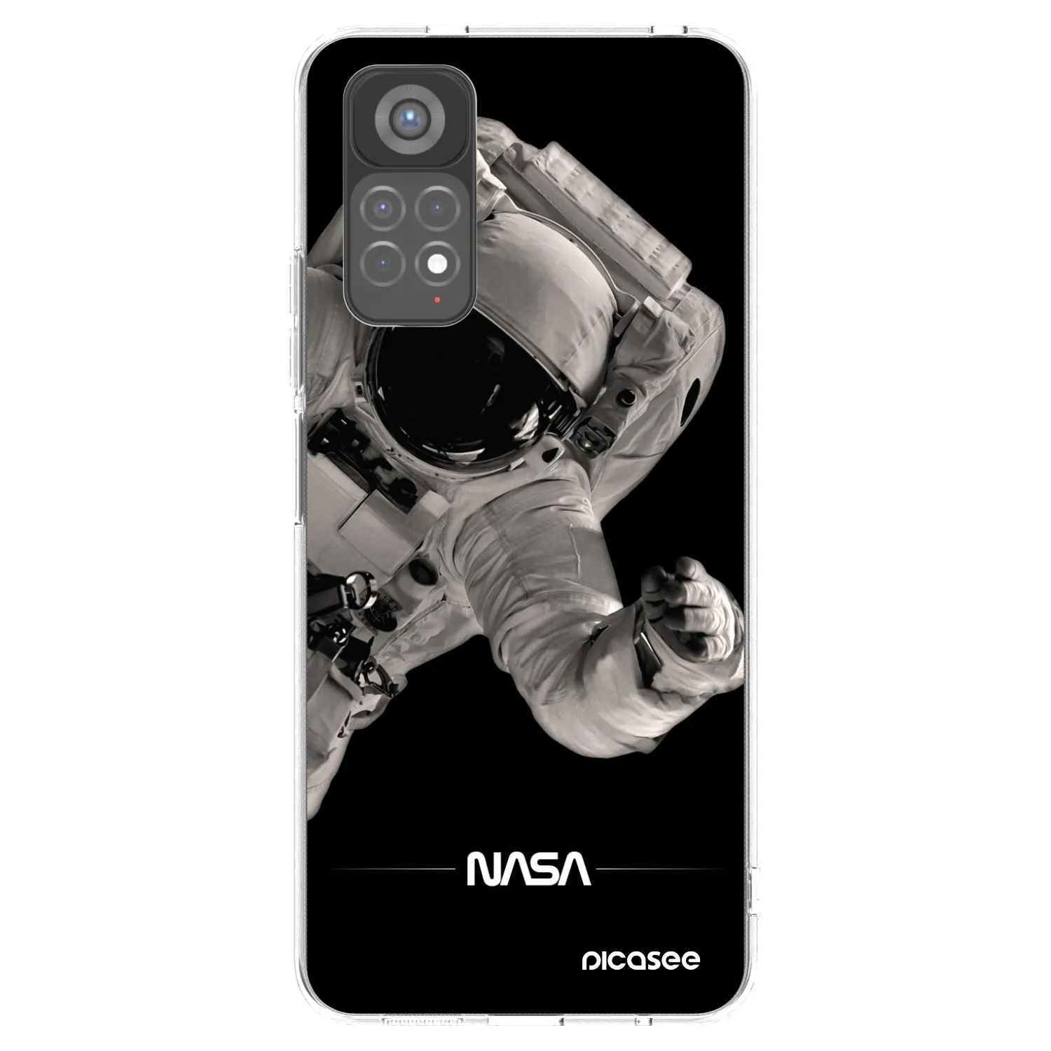 Picasee husă transparentă din silicon pentru Xiaomi Redmi Note 11S 5G - Astronaut Big