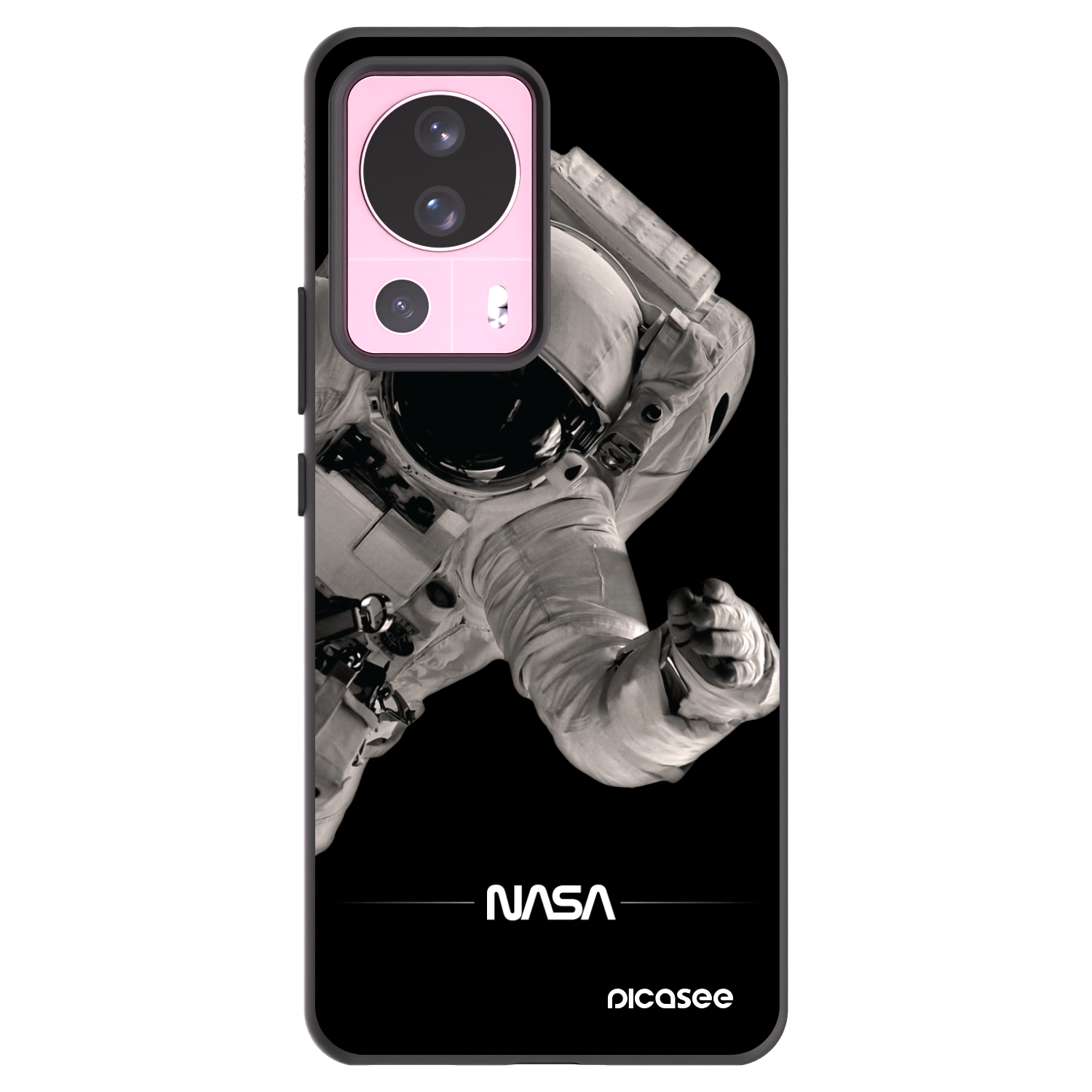 Picasee husă neagră din silicon pentru Xiaomi 13 Lite - Astronaut Big