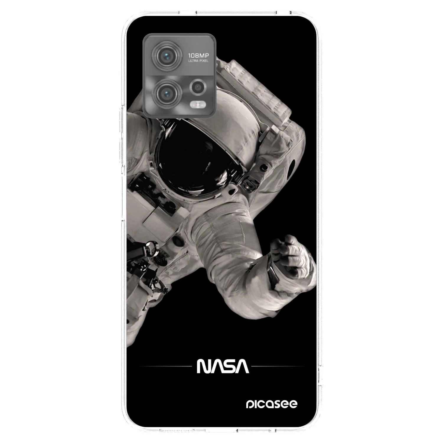 Picasee husă transparentă din silicon pentru Motorola Moto G72 - Astronaut Big