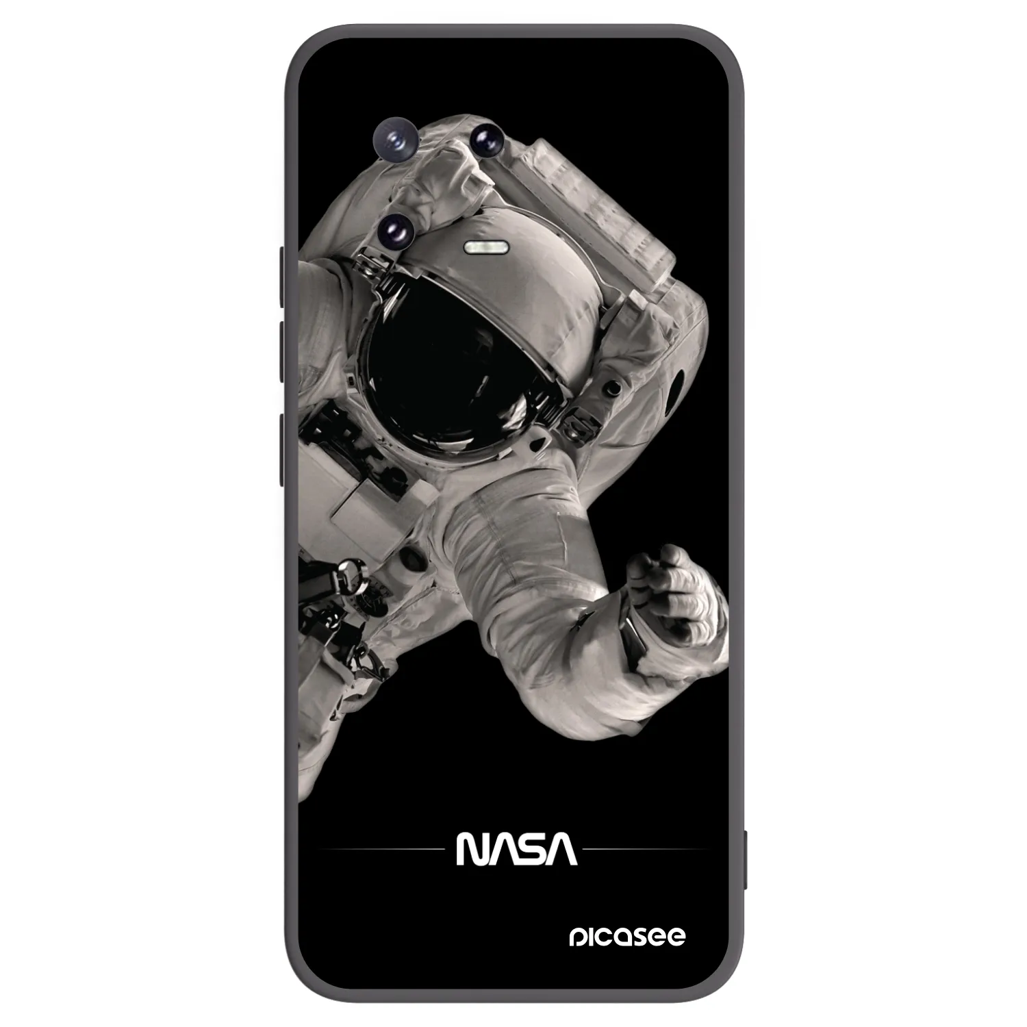 Picasee husă neagră din silicon pentru Xiaomi 13 Pro - Astronaut Big