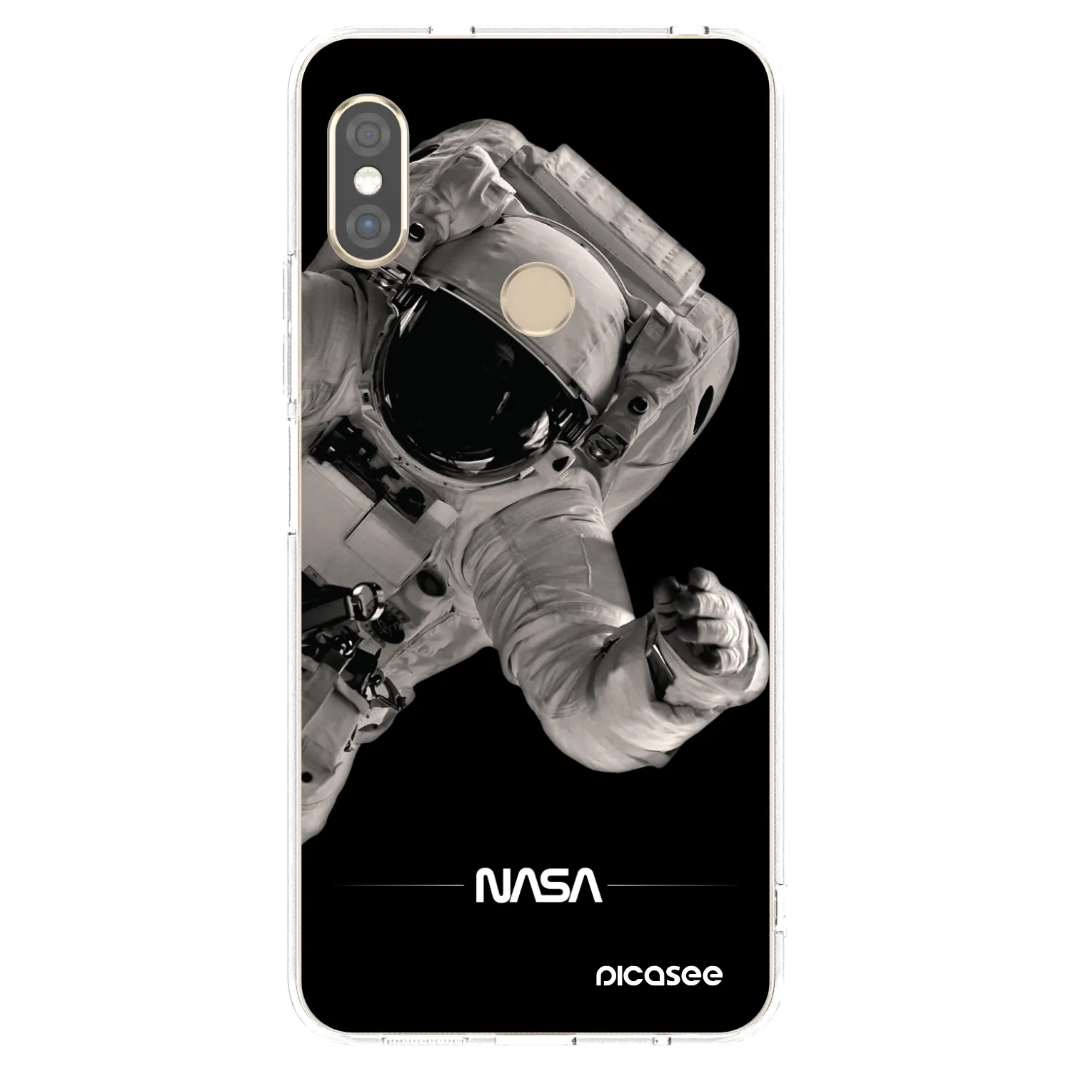 Picasee husă transparentă din silicon pentru Xiaomi Redmi Note 5 Global - Astronaut Big