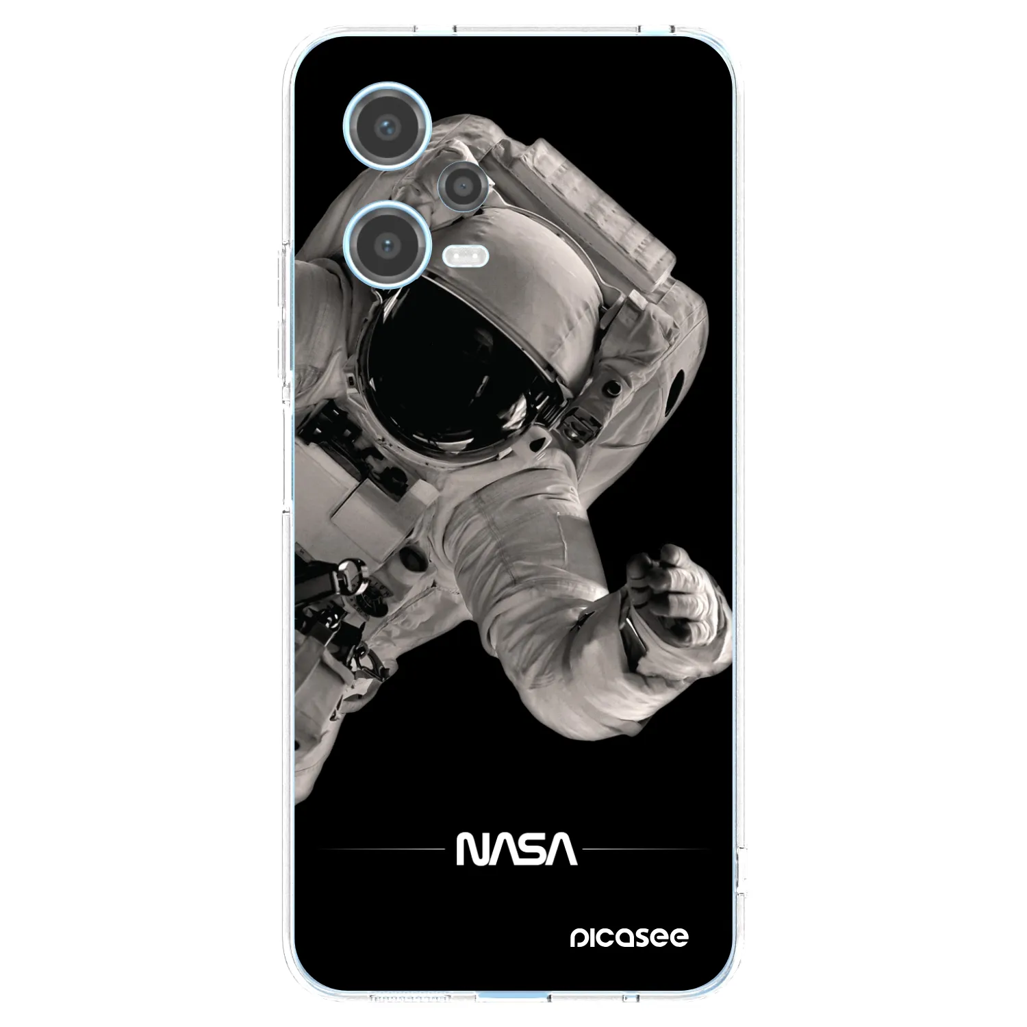 Picasee husă transparentă din silicon pentru Xiaomi Redmi Note 12 5G - Astronaut Big