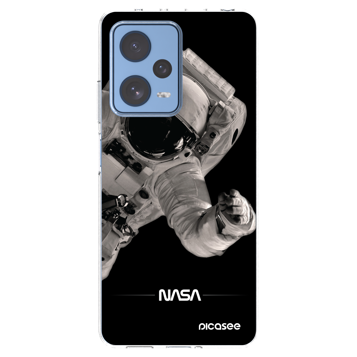 Picasee husă transparentă din silicon pentru Xiaomi Redmi Note 12 Pro 5G - Astronaut Big